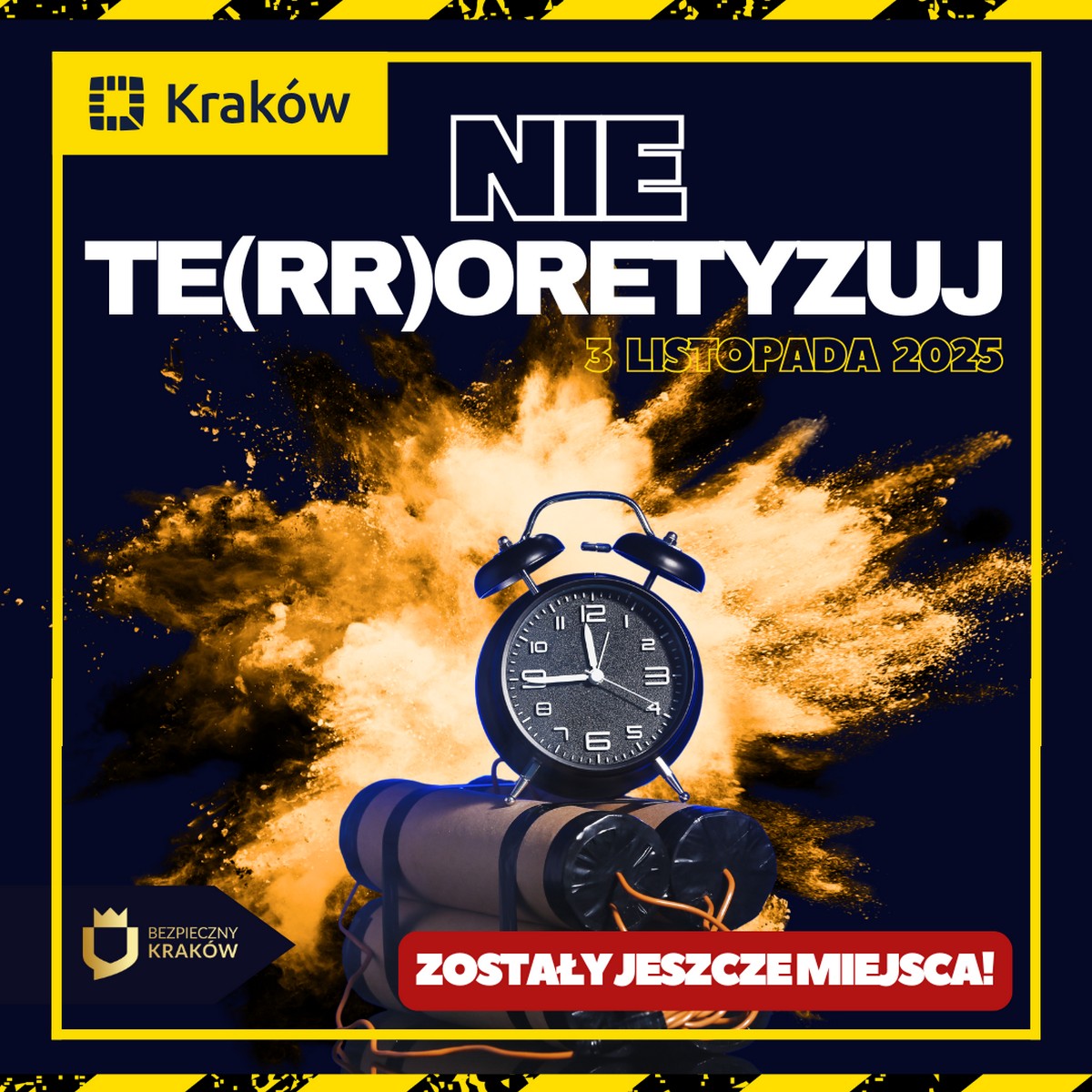 plakat szkolenia "NIEte(rr)oretyzuj"