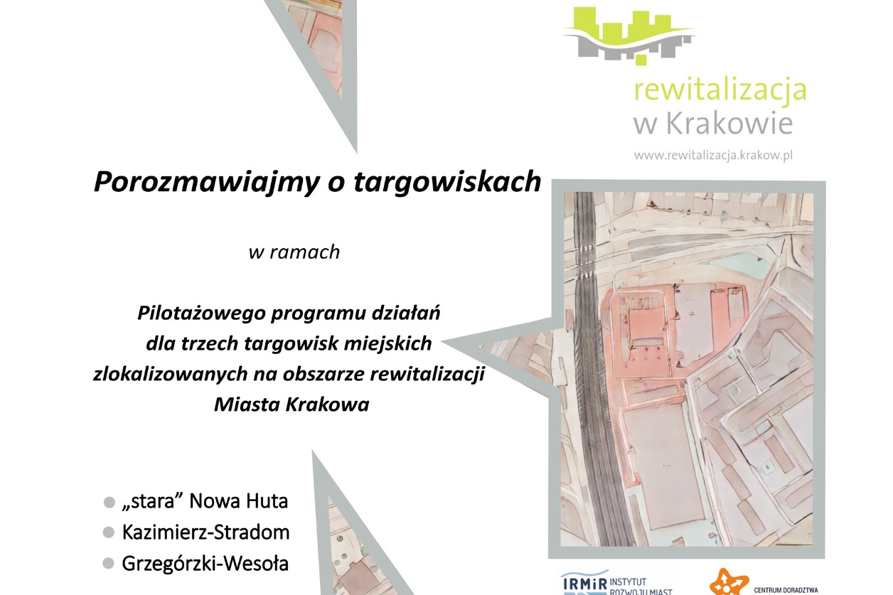 Porozmawiajmy o targowiskach – ankieta dla mieszkańców Krakowa