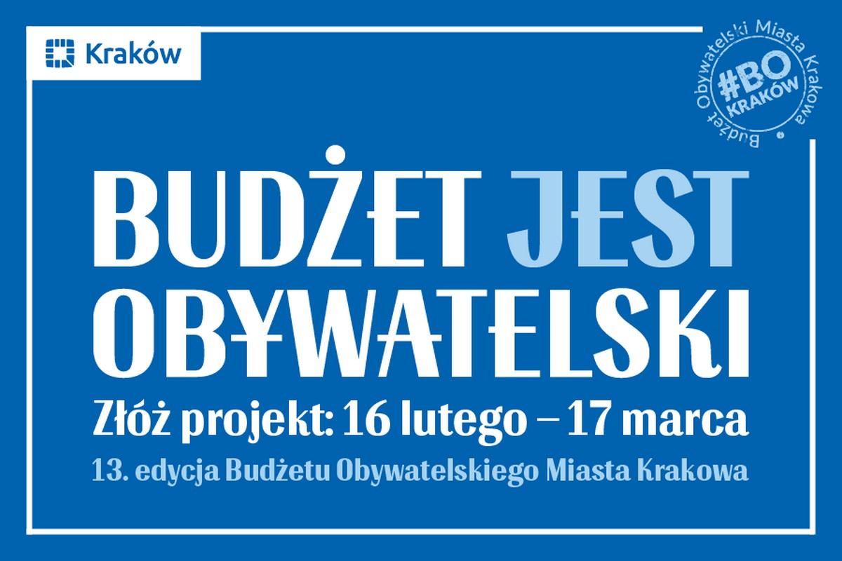 Baner: 13. edycja Budżetu Obywatelskiego