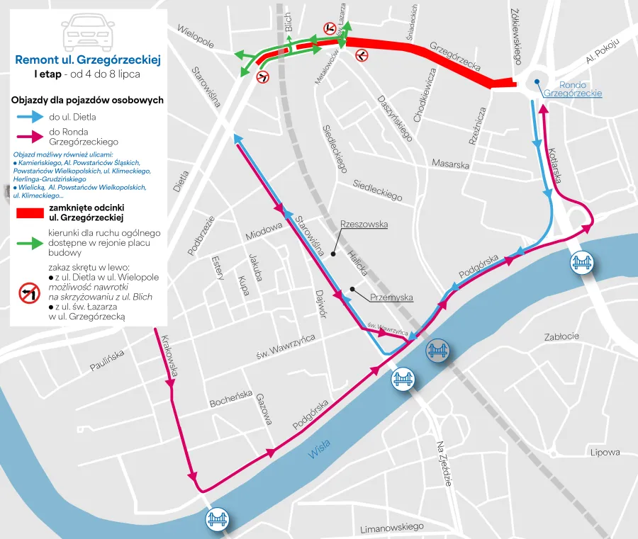 Mapka- ruch ogólny - Etap 1