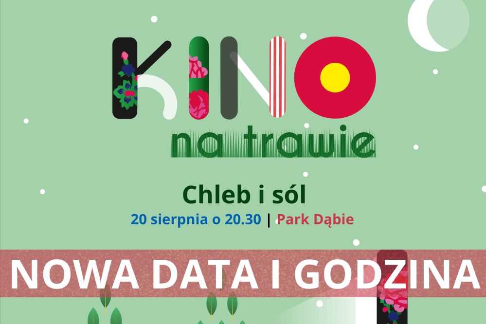 wycinek plakatu: Kino na trawie