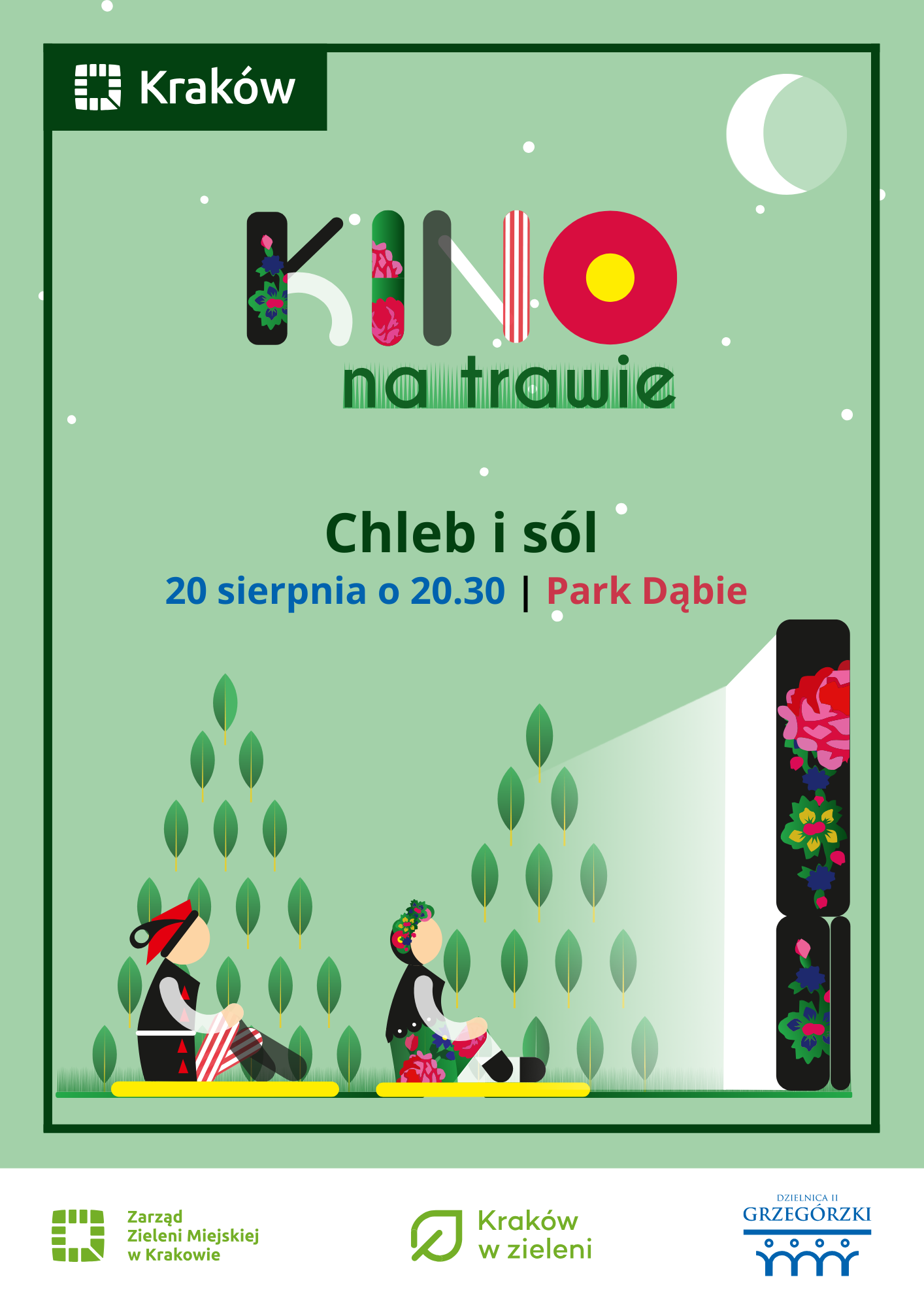 Plakat: Kino na trawie