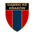 Tarcza i napis Dąbski KS Kraków